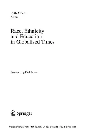 Arber |  Race, Ethnicity and Education in Globalised Times | eBook | Sack Fachmedien