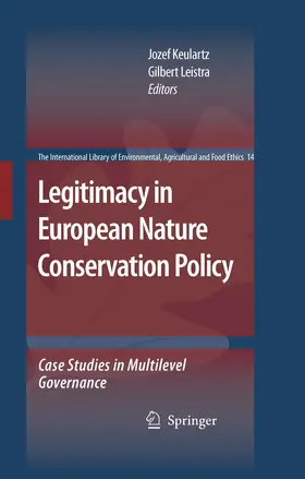 Keulartz / Leistra |  Legitimacy in European Nature Conservation Policy | eBook | Sack Fachmedien