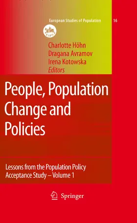 Höhn / Avramov / Kotowska |  People, Population Change and Policies | eBook | Sack Fachmedien