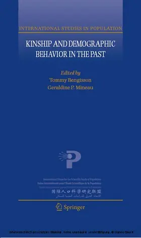 Bengtsson / Mineau |  Kinship and Demographic Behavior in the Past | eBook | Sack Fachmedien