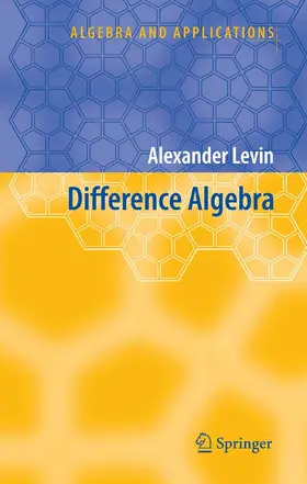 Levin |  Difference Algebra | eBook | Sack Fachmedien