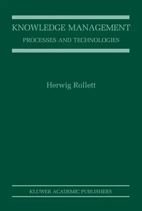 Rollett |  Knowledge Management | Buch |  Sack Fachmedien