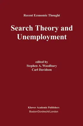 Davidson / Woodbury |  Search Theory and Unemployment | Buch |  Sack Fachmedien