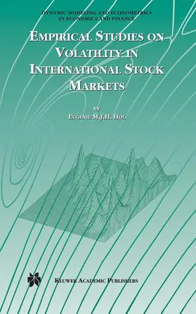 Hol |  Empirical Studies on Volatility in International Stock Markets | Buch |  Sack Fachmedien
