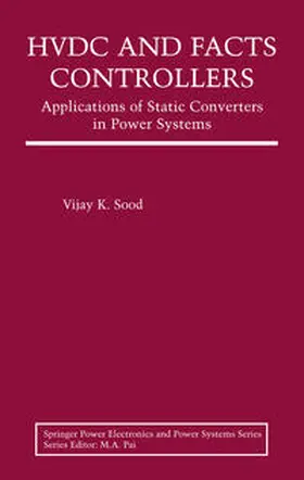 Sood |  HVDC and FACTS Controllers | eBook | Sack Fachmedien