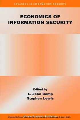 Camp / Lewis | Economics of Information Security | E-Book | sack.de