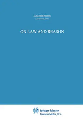 Peczenik |  On Law and Reason | eBook | Sack Fachmedien
