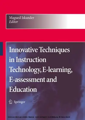 Iskander | Innovative Techniques in Instruction Technology, E-learning, E-assessment and Education | E-Book | sack.de