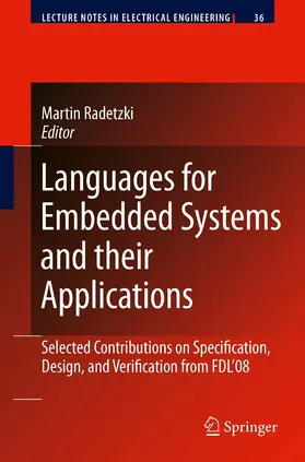 Radetzki | Languages for Embedded Systems and their Applications | E-Book | sack.de