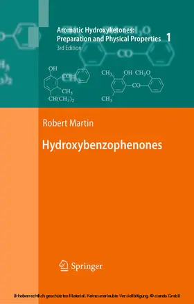 Martin | Aromatic Hydroxyketones: Preparation and Physical Properties | E-Book | sack.de