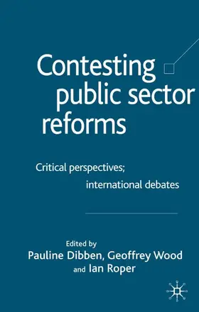 Wood / James / Roper |  Contesting Public Sector Reforms | Buch |  Sack Fachmedien