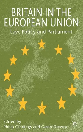 Giddings / Drewry |  Britain in the European Union | Buch |  Sack Fachmedien