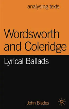 Blades | Wordsworth and Coleridge | Buch | 978-1-4039-0479-9 | sack.de