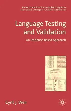 Weir |  Language Testing and Validation | Buch |  Sack Fachmedien