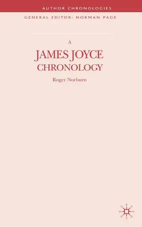 Norburn |  A James Joyce Chronology | Buch |  Sack Fachmedien