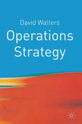 Walters |  Operations Strategy | eBook | Sack Fachmedien