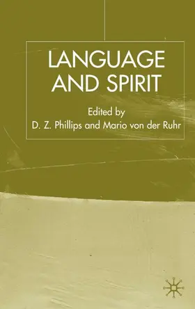 Phillips / Ruhr |  Language and Spirit | Buch |  Sack Fachmedien
