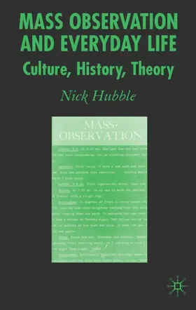 Hubble |  Mass Observation and Everyday Life | Buch |  Sack Fachmedien