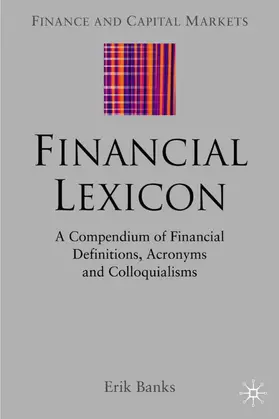 Banks | Financial Lexicon | Buch | 978-1-4039-3609-7 | www2.sack.de