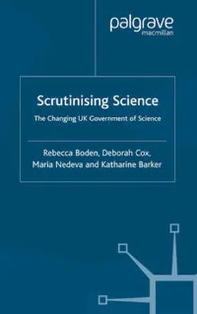 Boden / Cox / Nedeva |  Scrutinising Science | eBook | Sack Fachmedien