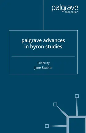 Stabler |  Palgrave Advances in Byron Studies | Buch |  Sack Fachmedien