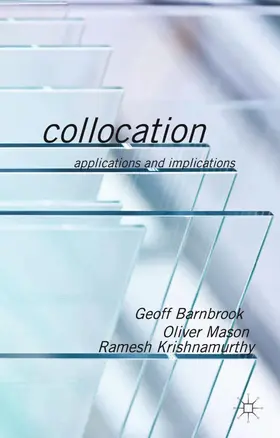 Barnbrook / Mason / Krishnamurthy | Collocation | Buch | 978-1-4039-4613-3 | www2.sack.de