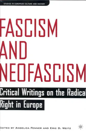Weitz / Fenner |  Fascism and Neofascism | Buch |  Sack Fachmedien