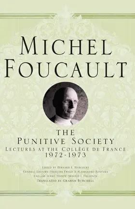 Foucault / Davidson |  The Punitive Society | Buch |  Sack Fachmedien