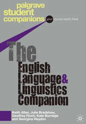 Allan / Bradshaw / Finch |  The English Language and Linguistics Companion | Buch |  Sack Fachmedien