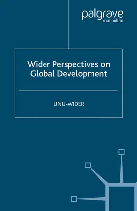 UNU-WIDER |  Wider Perspectives on Global Development | Buch |  Sack Fachmedien