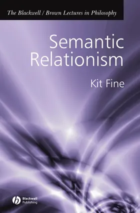 Fine |  Semantic Relationism | Buch |  Sack Fachmedien