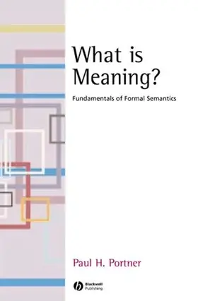 Portner |  What is Meaning? | Buch |  Sack Fachmedien