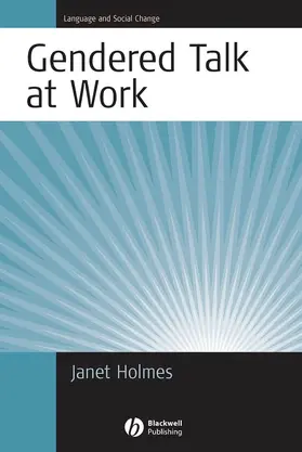 Holmes |  Gendered Talk at Work | Buch |  Sack Fachmedien