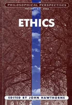 Hawthorne / Zimmerman |  Ethics, Volume 18 | Buch |  Sack Fachmedien