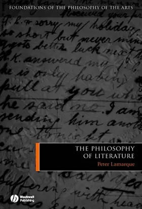 Lamarque |  The Philosophy of Literature | Buch |  Sack Fachmedien
