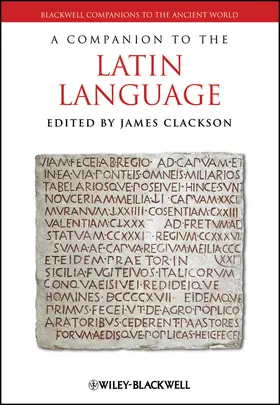 Clackson |  Companion to the Latin Languag | Buch |  Sack Fachmedien