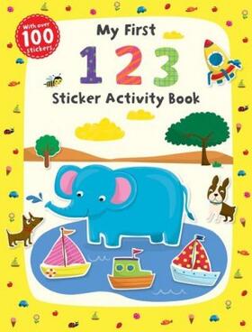  My First 1 2 3 Sticker Activity Book | Buch |  Sack Fachmedien