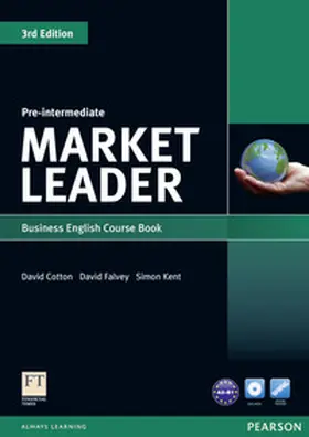 Cotton / Falvey / Kent |  Market Leader 3rd Edition Pre-Intermediate Coursebook & DVD-Rom Pack | Buch |  Sack Fachmedien