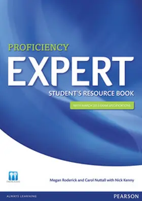 Roderick / Nuttall / Kenny |  Expert Proficiency Student's Resource Book with Key | Buch |  Sack Fachmedien