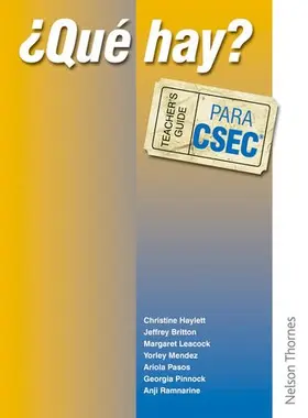 Haylett |  ?Que Hay? Teacher's Guide para CSEC | Buch |  Sack Fachmedien