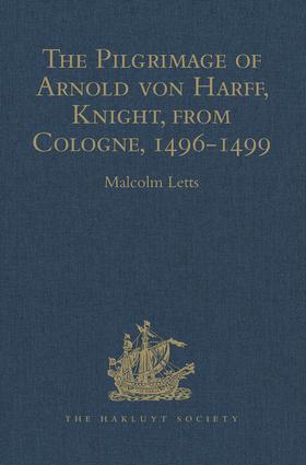 The Pilgrimage of Arnold von Harff, Knight, from Cologne | Buch | 978-1-4094-1460-5 | sack.de