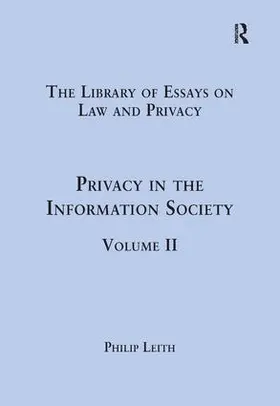 Leith |  Privacy in the Information Society | Buch |  Sack Fachmedien
