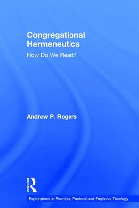 Rogers |  Congregational Hermeneutics | Buch |  Sack Fachmedien