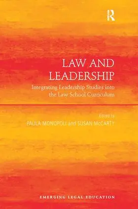Monopoli / McCarty |  Law and Leadership | Buch |  Sack Fachmedien