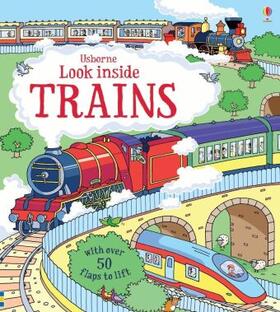 Frith |  Look Inside Trains | Buch |  Sack Fachmedien
