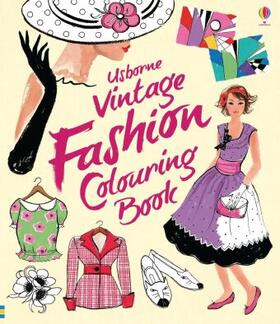 Brooklehurst |  Vintage Fashion Colouring Book | Buch |  Sack Fachmedien