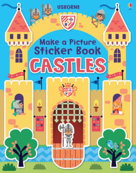 Brooks |  Make a Picture Sticker Book Castles | Buch |  Sack Fachmedien