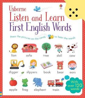 Taplin |  Listen and Learn First English Words | Buch |  Sack Fachmedien