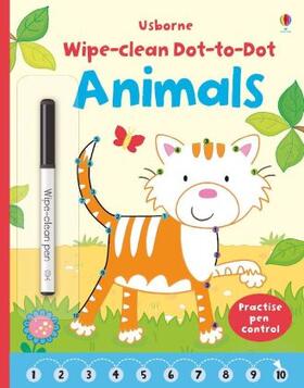 Greenwell |  Wipe-clean Dot-to-dot Animals | Buch |  Sack Fachmedien