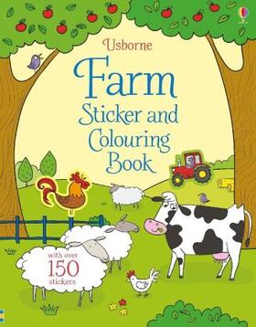 Greenwell / Taplin |  Farm Sticker and Colouring Book | Buch |  Sack Fachmedien